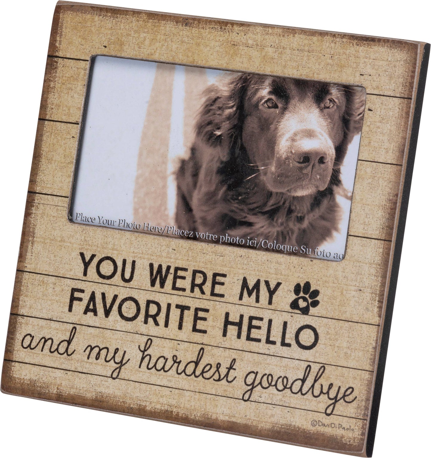 Pet Loss Photo Frame