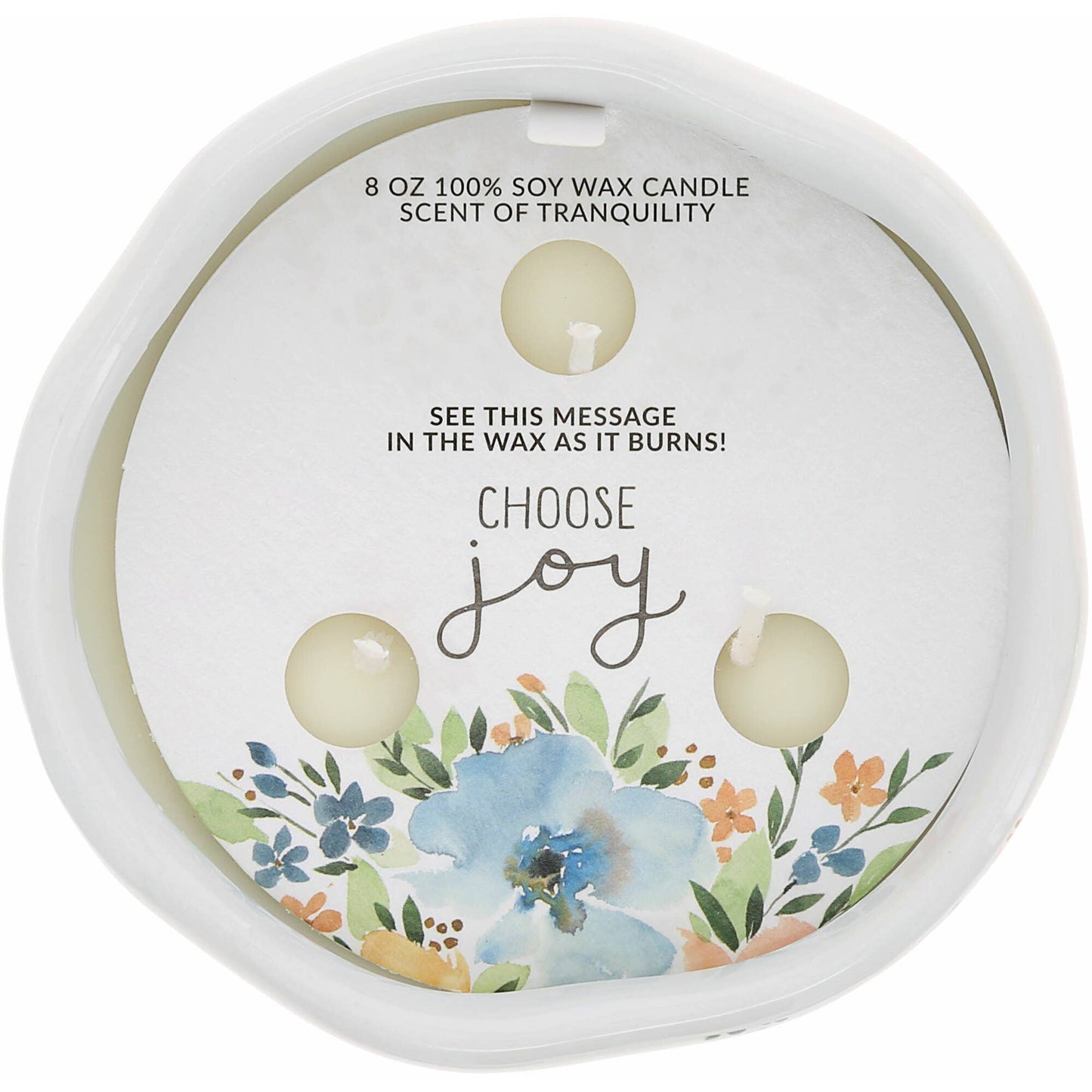Happy Reveal Candle