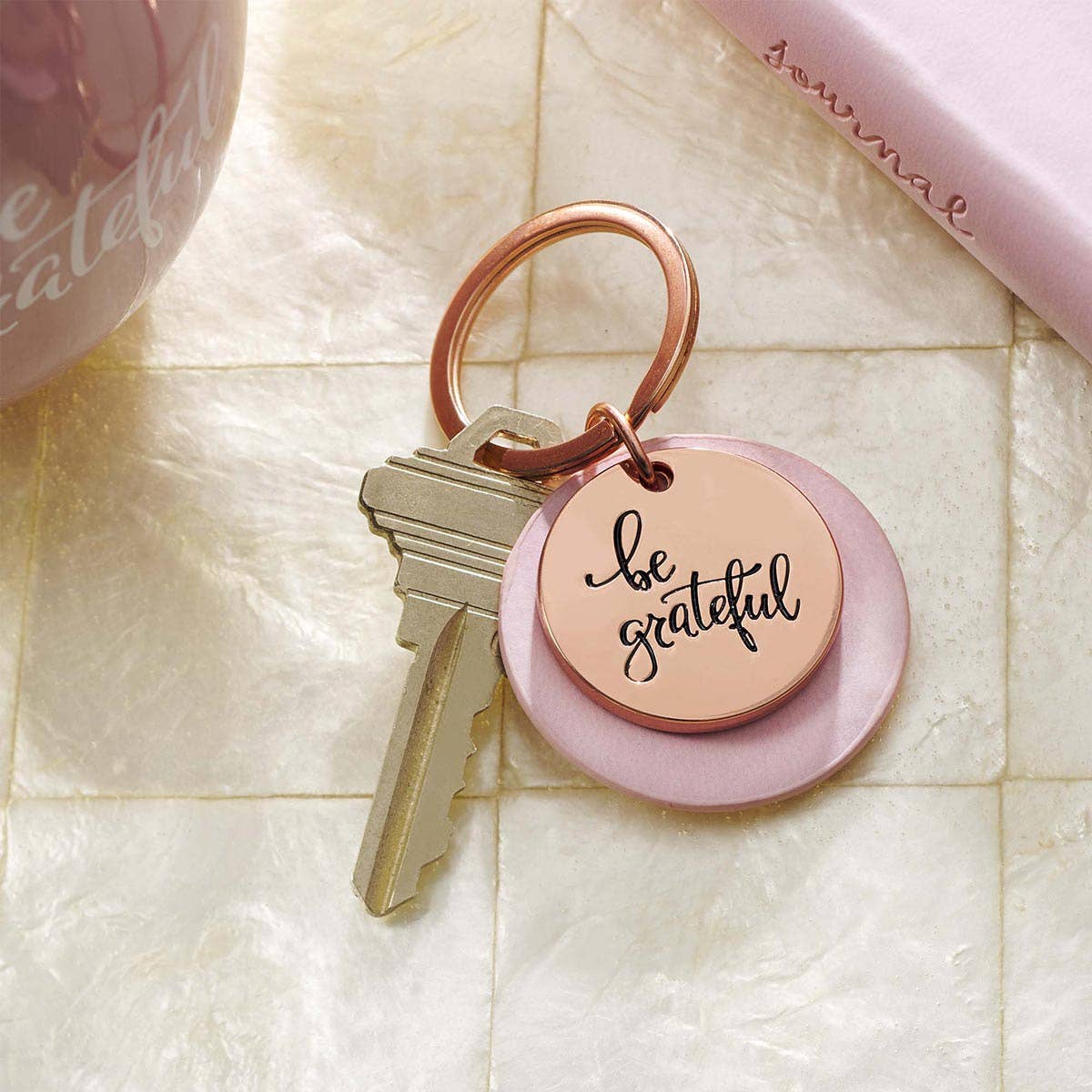 Be Grateful Keychain