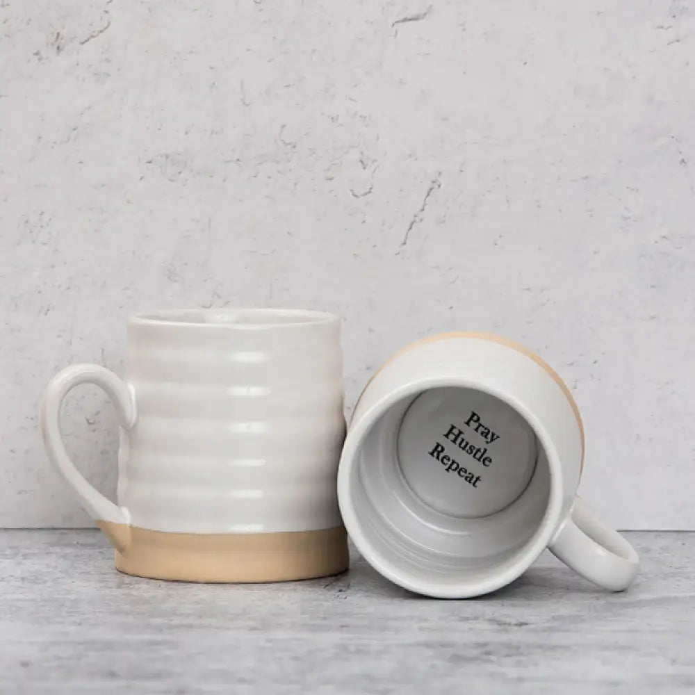 Pray Hustle Repeat Mug