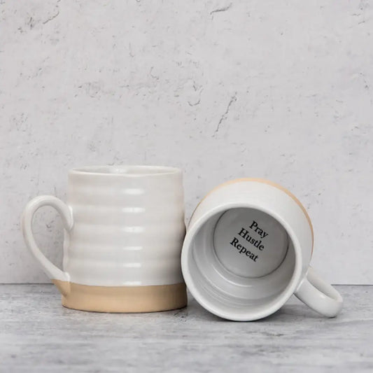 Pray Hustle Repeat Mug