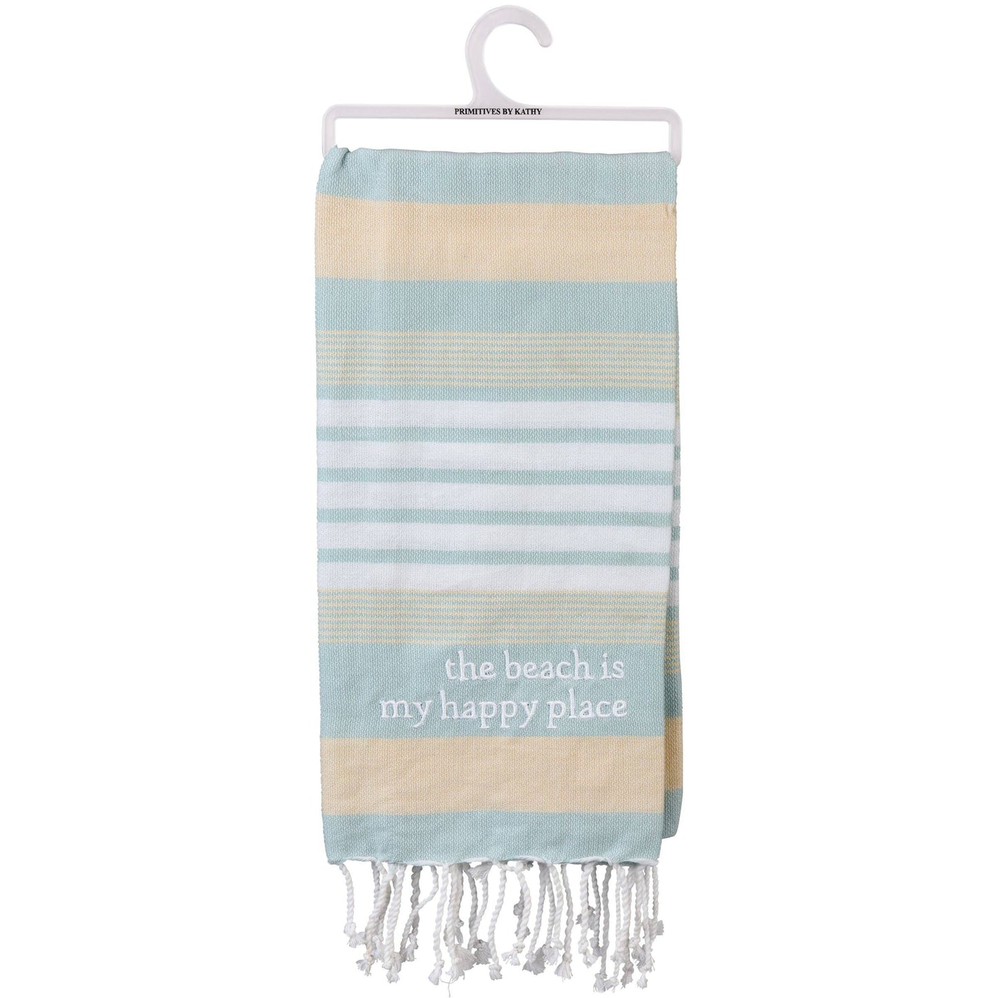 Beach Is My Happy Place Kitchen Towel