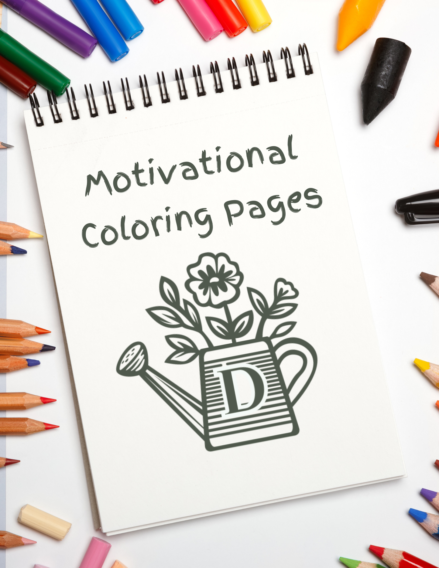 Motivational Coloring Pages