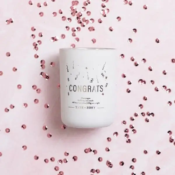 Congrats Candle