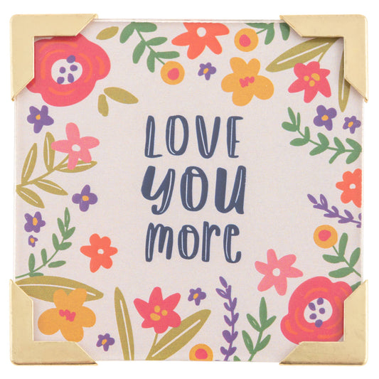 Framed Magnet: Love You More
