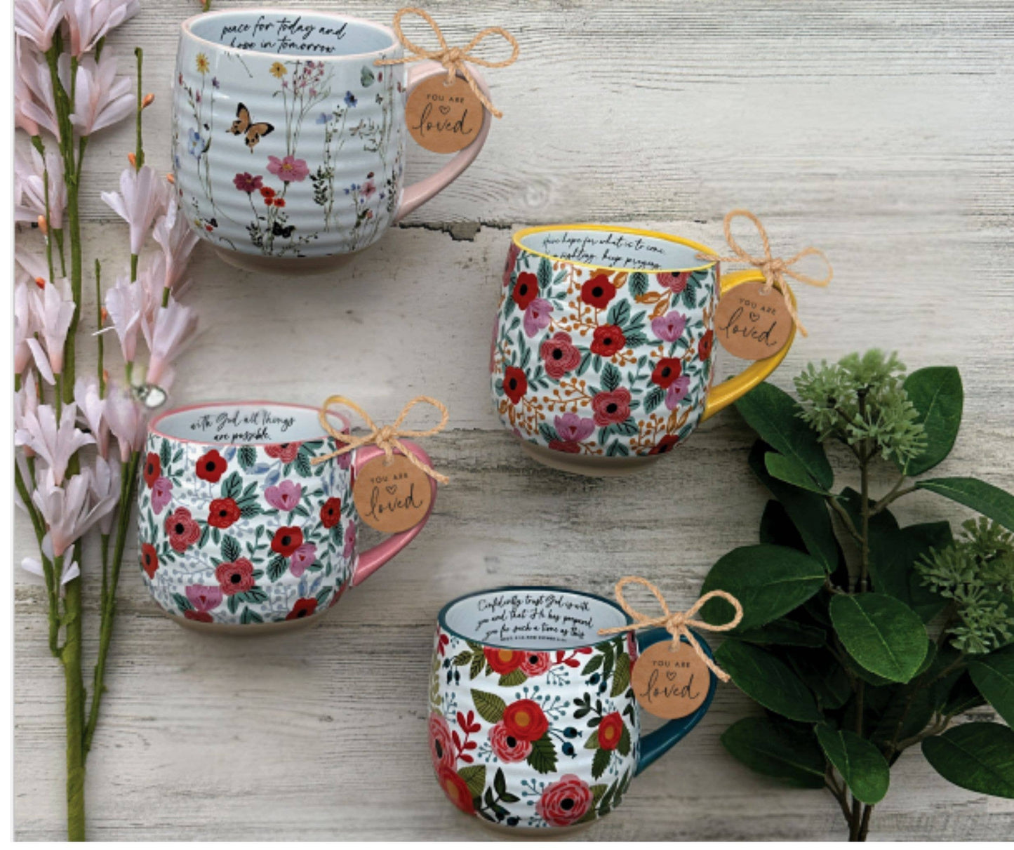 Blooming Joy Mug - With God