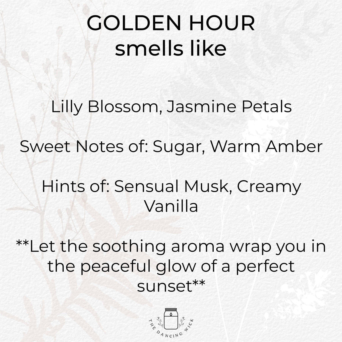 Sending Sunshine Soy Candle, Golden Hour Scent, 8 oz Handpoured Home Décor