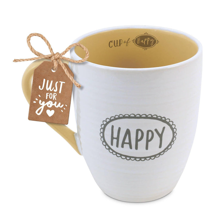 Christian Mug, Inspirational Faith Message, Ceramic 18 Oz