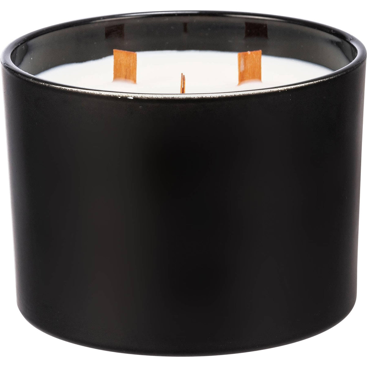 Kindness Poetry Soy Wax Candle, Lemongrass Scent, Black Jar Home Decor