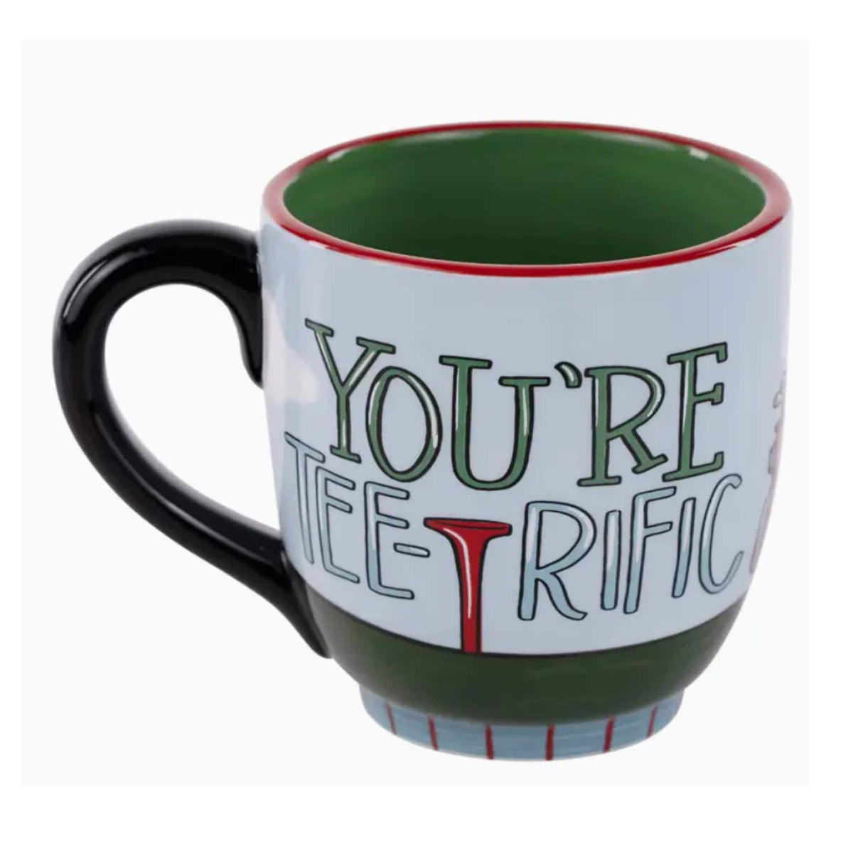 Ceramic Golf Mug, Dad By Par Coffee Cup, Father's Day Gift