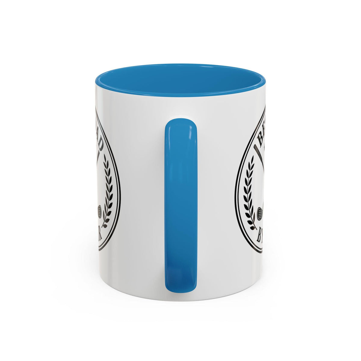 Dad By Par Golf Emblem Accent Mug (11oz/15oz)