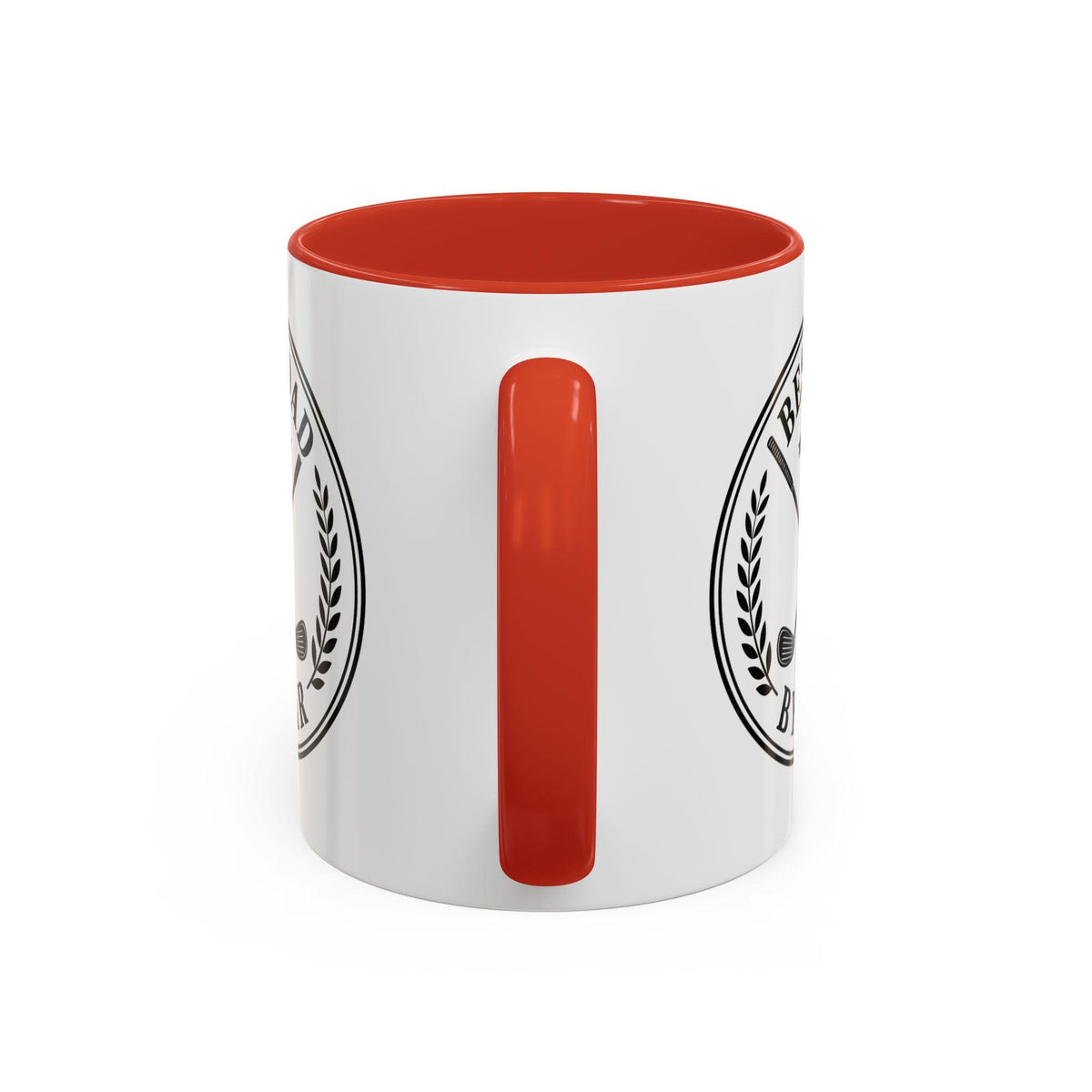 Dad By Par Golf Emblem Accent Mug (11oz/15oz)