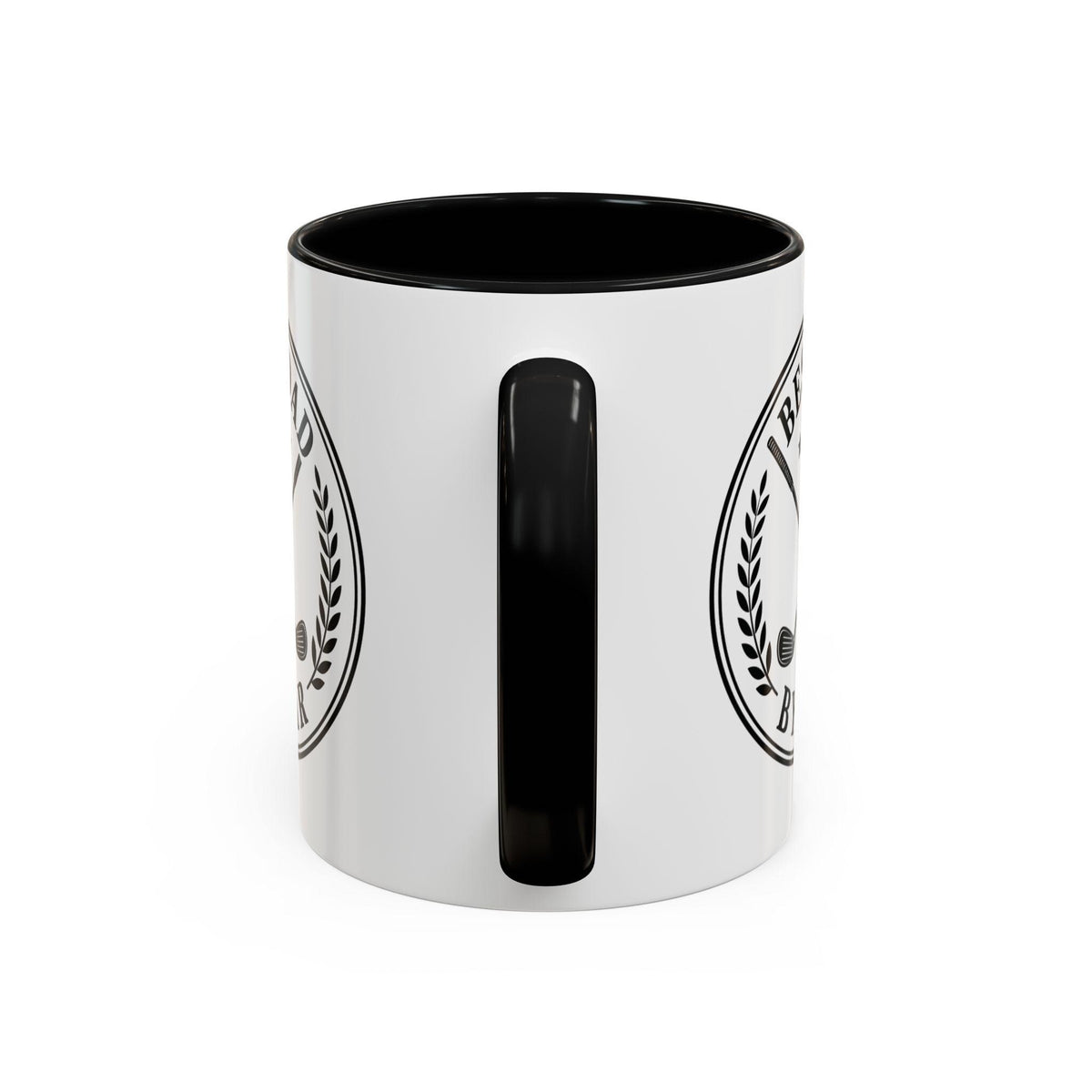 Dad By Par Golf Emblem Accent Mug (11oz/15oz)