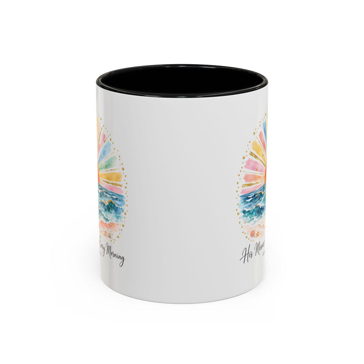 Sunrise Cross Over Ocean mug | Religious Scripture Coffee Mug