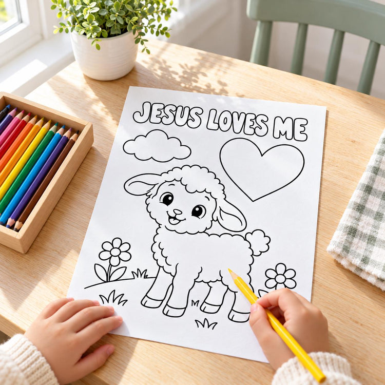 Christian Kids Coloring Pages, 24 Bible Activity Sheets, Sunday School Printable PDF, Instant Download